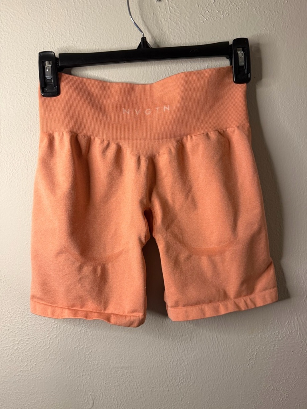 NVGTN Peach High-Waist Athletic Shorts